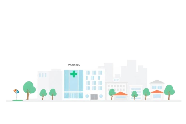 Ilustração municipal de saúde